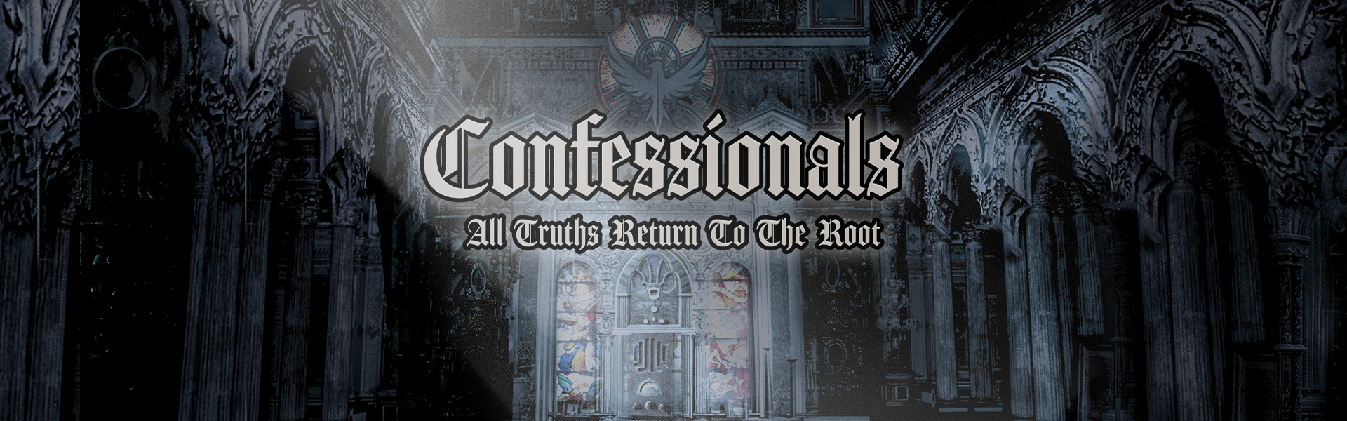 Confessionals Light Banner